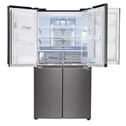 LG Nevecón LG con Door-in-Door®, Tipo europeo de 889 LTS, No frost, Acabado Acero Inoxidable, Filtro Hygiene Fresh+®, Inverter Lineal Compressor, LM86SDD1