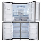LG Nevecón LG con Door-in-Door®, Tipo europeo de 889 LTS, No frost, Acabado Acero Inoxidable, Filtro Hygiene Fresh+®, Inverter Lineal Compressor, LM86SDD1