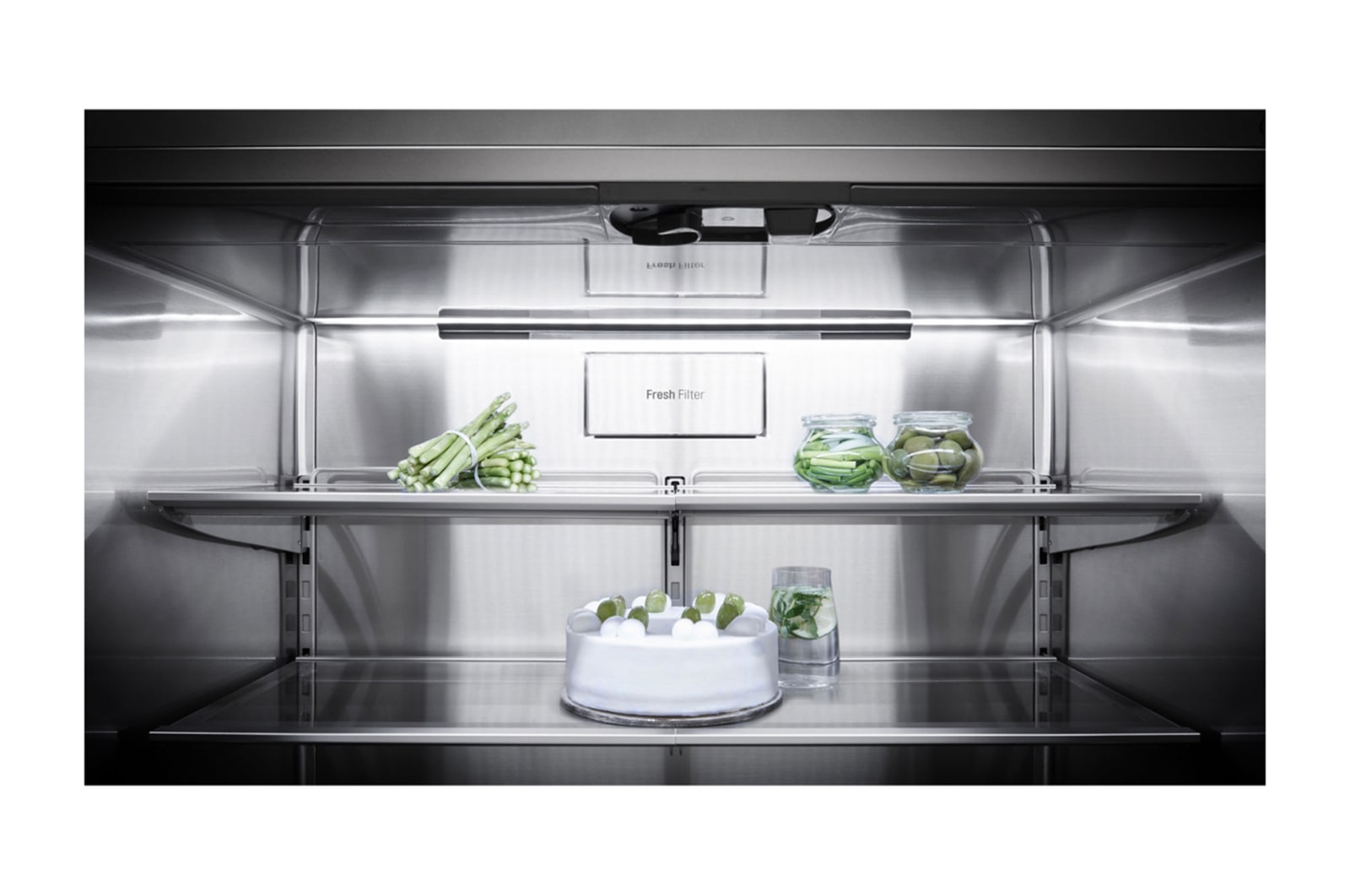 LG SIGNATURE InstaView Door-in-Door™ 950LTS Acabado Acero Texturizado, LM88SXM