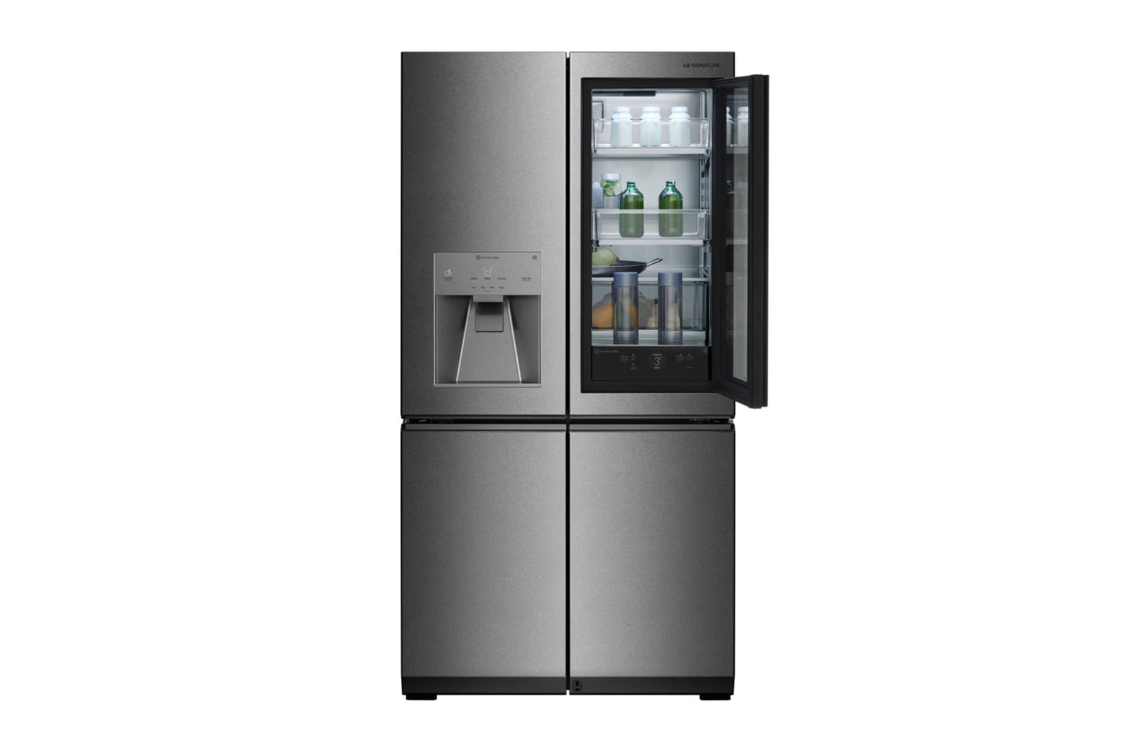 LG SIGNATURE InstaView Door-in-Door™ 950LTS Acabado Acero Texturizado, LM88SXM