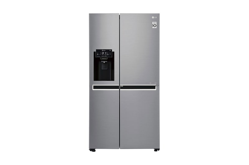 LG Nevecon Door-in-Door®, Side by Side, capacidad 668 LTS, acabado Platimun Silver, Inverter Linear Compresor, LS65SDP1