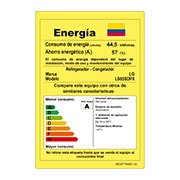 LG Nevecon Door-in-Door®, Side by Side, capacidad 592L Brutos, acabado Platimun Silver, Inverter Linear Compresor, LS65SDPX
