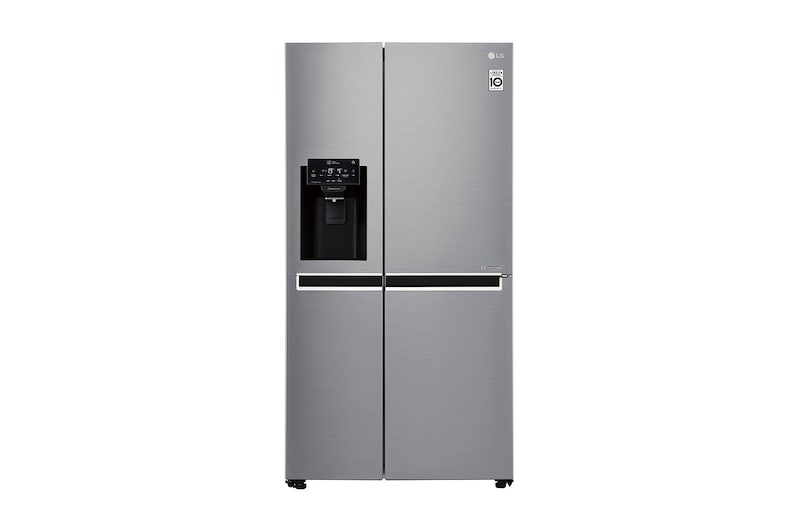 LG Nevecón Side by Side, capacidad de 668 LTS, acabado Platimun Silver, Inverter Linera Compresor., LS65SPP1