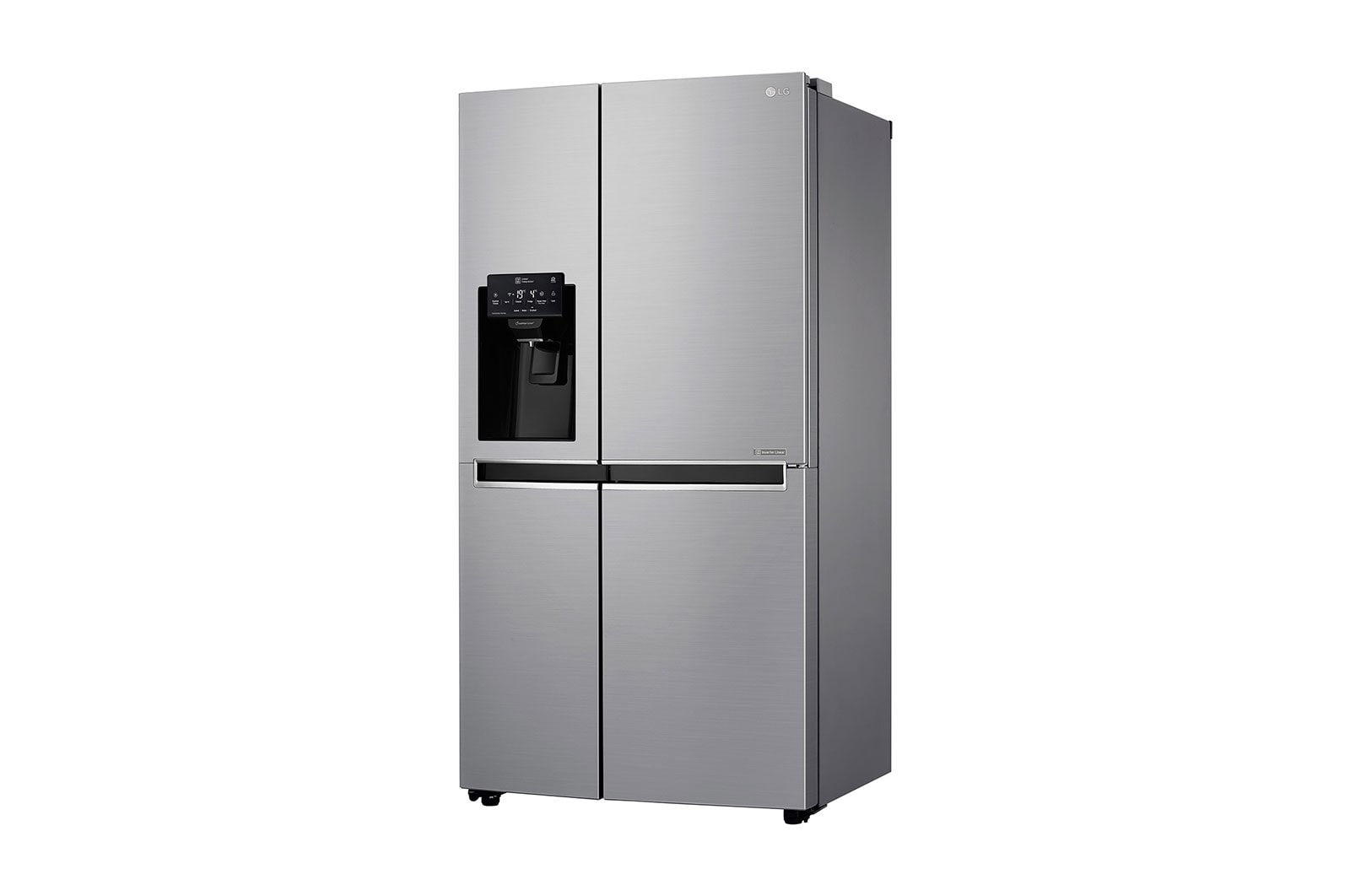LG Nevecón Side by Side, capacidad de 668 LTS, acabado Platimun Silver, Inverter Linera Compresor., LS65SPP1