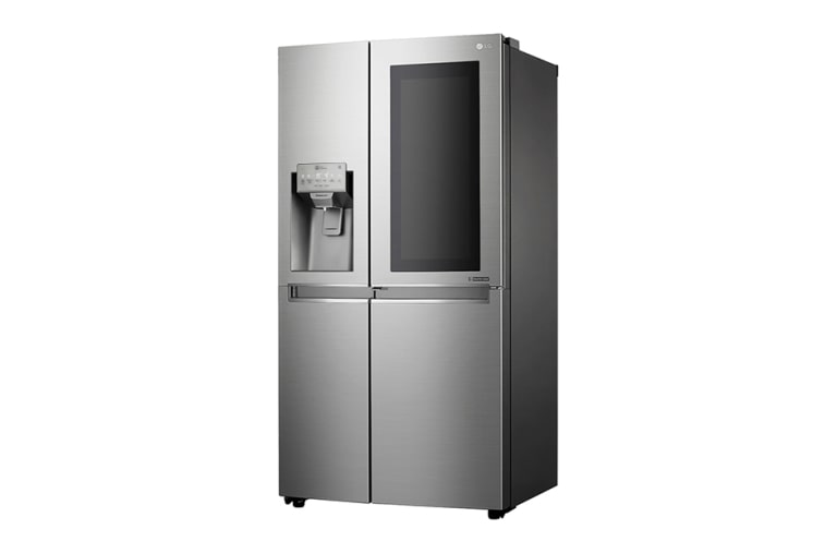LG Nevecón LG InstaView Door-in-Door™, Side by Side, capacidad 668 LTS, Inverter Linear Compressor, LS65SXN