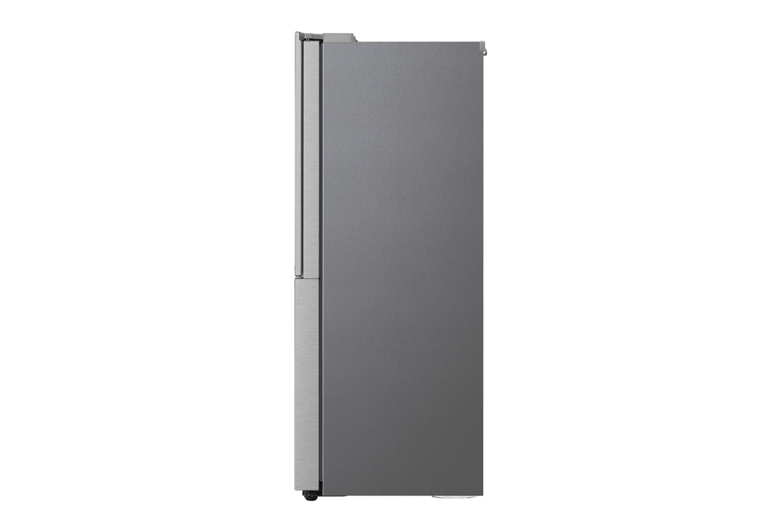 LG Nevecón LG InstaView Door-in-Door™, Side by Side, capacidad 606 LTS, Inverter Linear Compressor, acabado Noble Steel, LS65SXNX