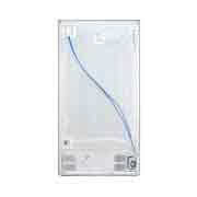 LG Nevecón LG InstaView Door-in-Door™, Side by Side, capacidad 606 LTS, Inverter Linear Compressor, acabado Noble Steel, LS65SXNX