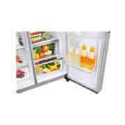 LG Nevecón LG InstaView Door-in-Door™, Side by Side, capacidad 606 LTS, Inverter Linear Compressor, acabado Noble Steel, LS65SXNX