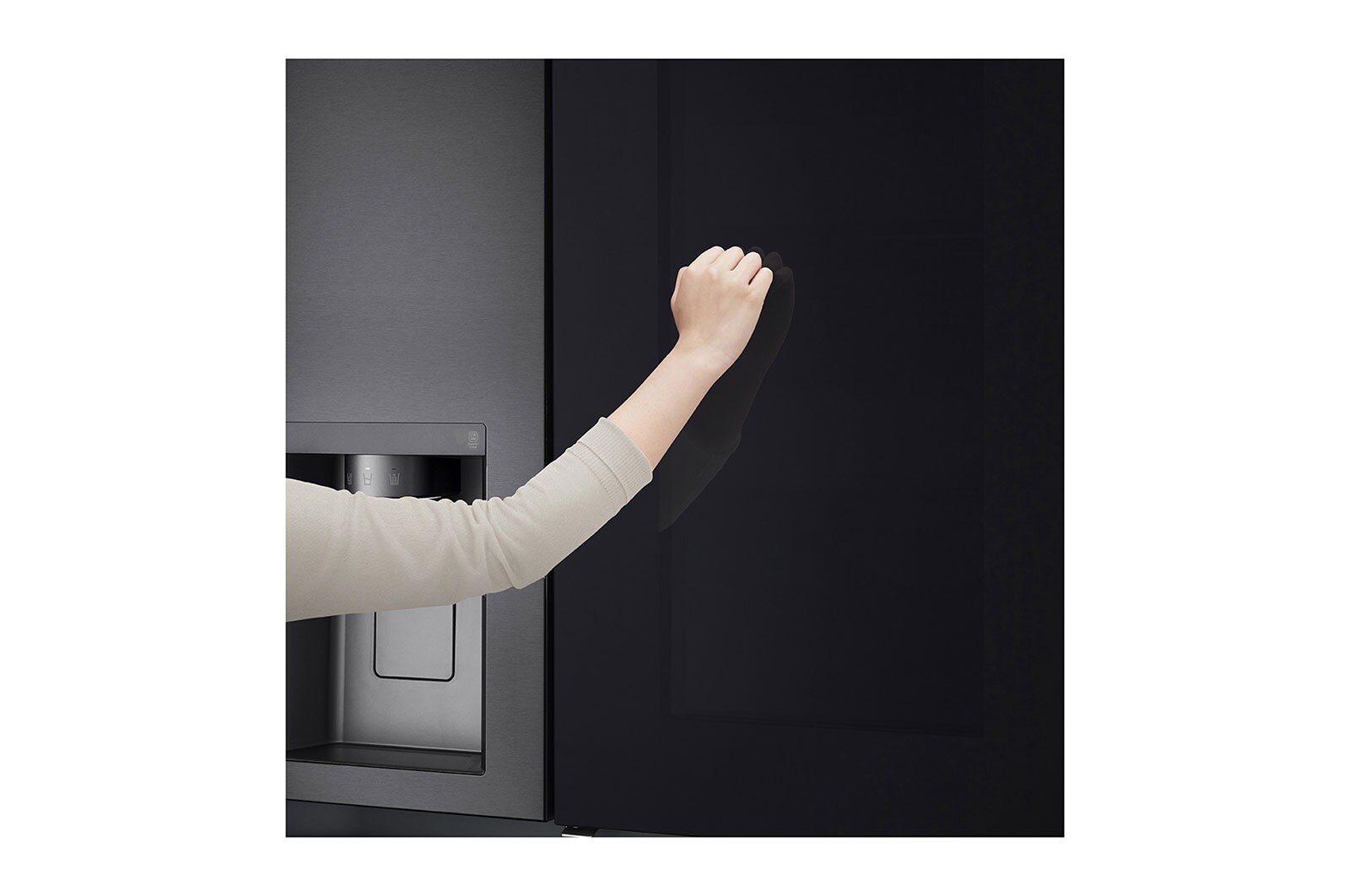 LG Nevecón SxS InstaView DID - 637 lts - LS66SXTC - Color Negro Mate, LS66SXTC