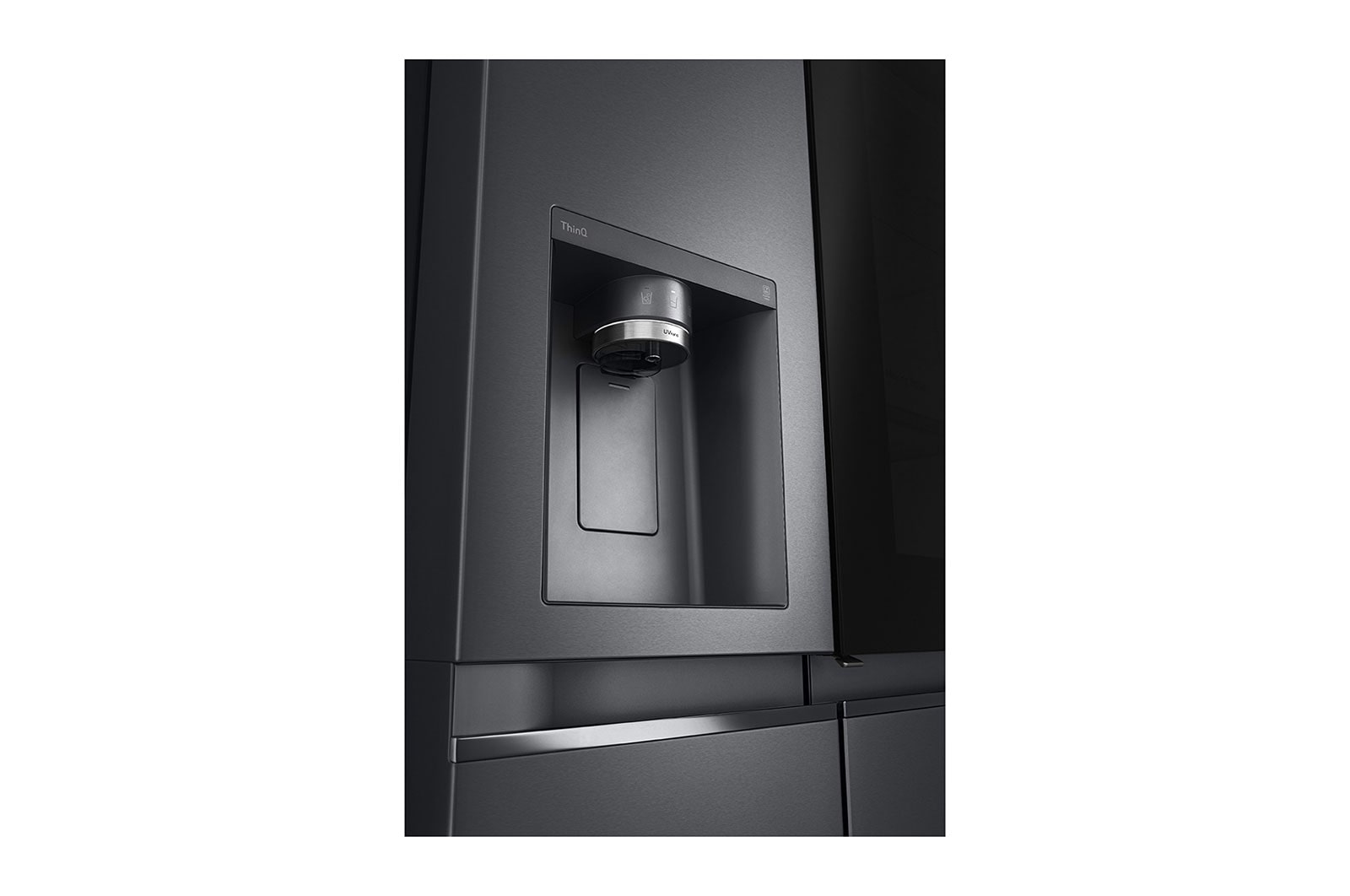 LG Nevecón SxS InstaView DID - 637 lts - LS66SXTC - Color Negro Mate, LS66SXTC