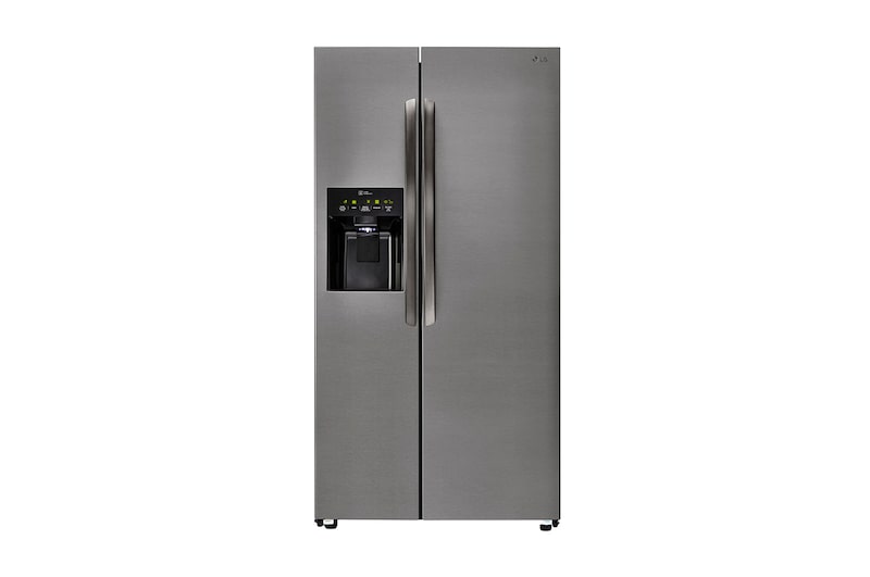 LG Nevecón Side by Side, capaciadad de  792 LTS, Acabado Graphite Steel, Inverter Lineal Compressor, LS73SGG