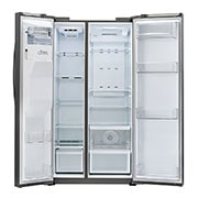 LG Nevecón Side by Side, capaciadad de  792 LTS, Acabado Graphite Steel, Inverter Lineal Compressor, LS73SGG