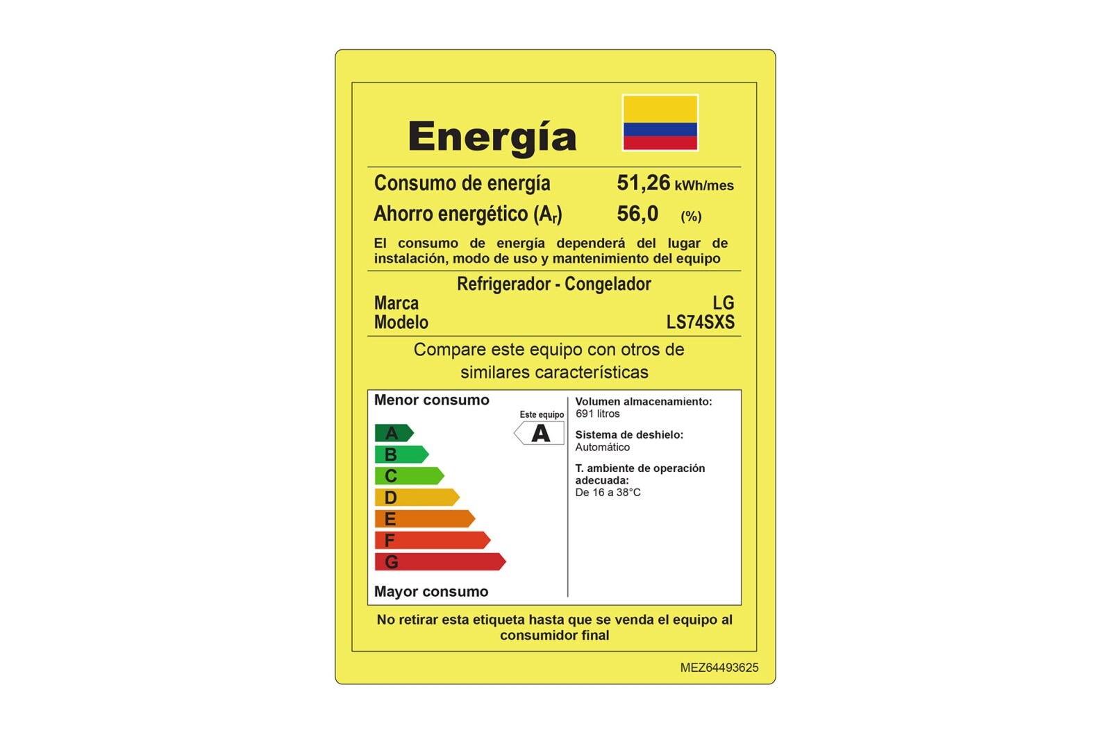 LG Nevecón InstaView Door-in-Door, Side by Side, capacidad 798 LTS, acabadoSTS, Inverter Linear Compresor, LS74SXS