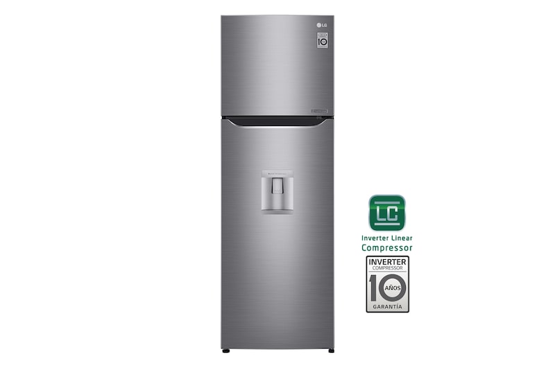 LG Nevera LG Top Mount, Tecnología Door Cooling™, capacidad 272 LTS, Inverter Linear Compresor, LT29WPPX
