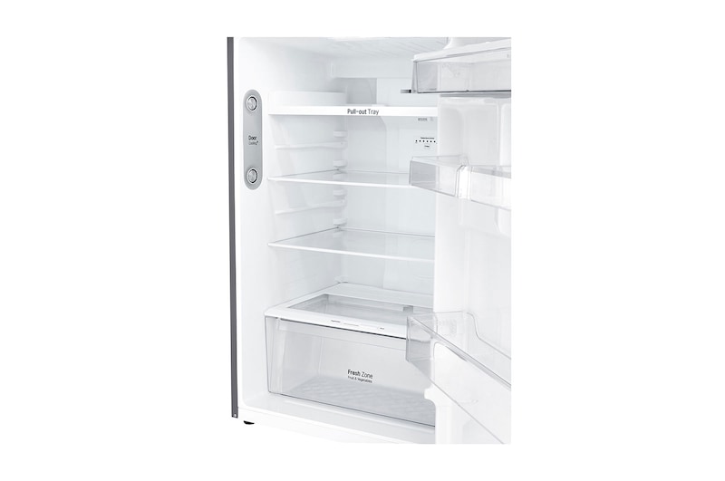 LG Nevera Top Mount, Tecnología Door Cooling™, de 427 LTS, No frost, Acabado Platinum silver, Inverter Lineal Compressor, LT39WPP