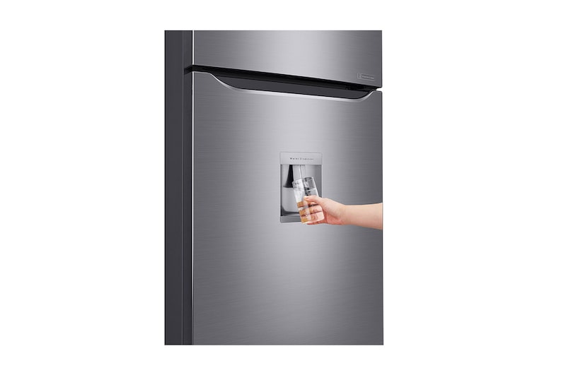 LG Nevera Top Mount, Tecnología Door Cooling™, de 427 LTS, No frost, Acabado Platinum silver, Inverter Lineal Compressor, LT39WPP