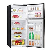LG Nevera Top Freezer, Fabricador de hielo, Tecnología Door Cooling™ de 437 LTS, No frost, Acabado Black Steel, Filtro Hygiene Fresh+®, Inverter Lineal Compressor, LT41AGDX