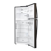 LG Nevera Top Freezer, Fabricador de hielo, Tecnología Door Cooling™ de 437 LTS, No frost, Acabado Black Steel, Filtro Hygiene Fresh+®, Inverter Lineal Compressor, LT41AGDX