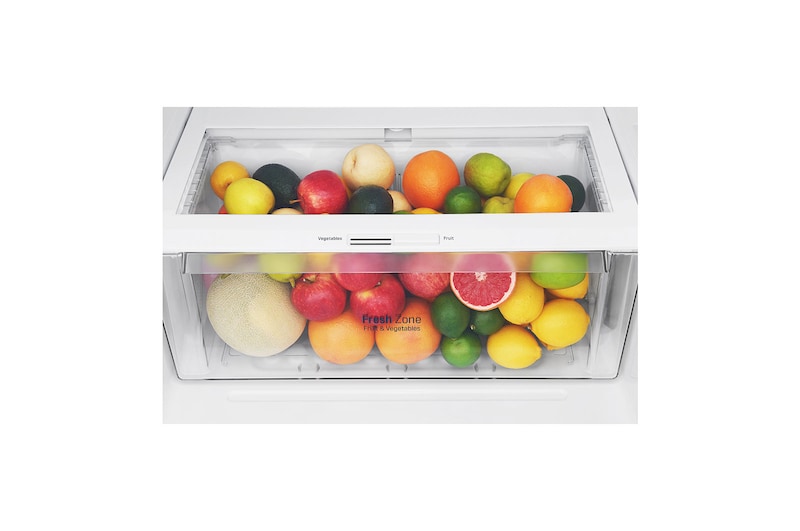 LG Nevera Top Freezer, Fabricador de hielo, Tecnología Door Cooling™ de 437 LTS, No frost, Acabado Black Steel, Filtro Hygiene Fresh+®, Inverter Lineal Compressor, LT41AGDX