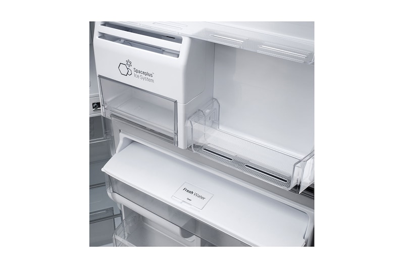LG Nevera Top Freezer, Fabricador de hielo, Tecnología Door Cooling™ de 437 LTS, No frost, Acabado Black Steel, Filtro Hygiene Fresh+®, Inverter Lineal Compressor, LT41AGDX