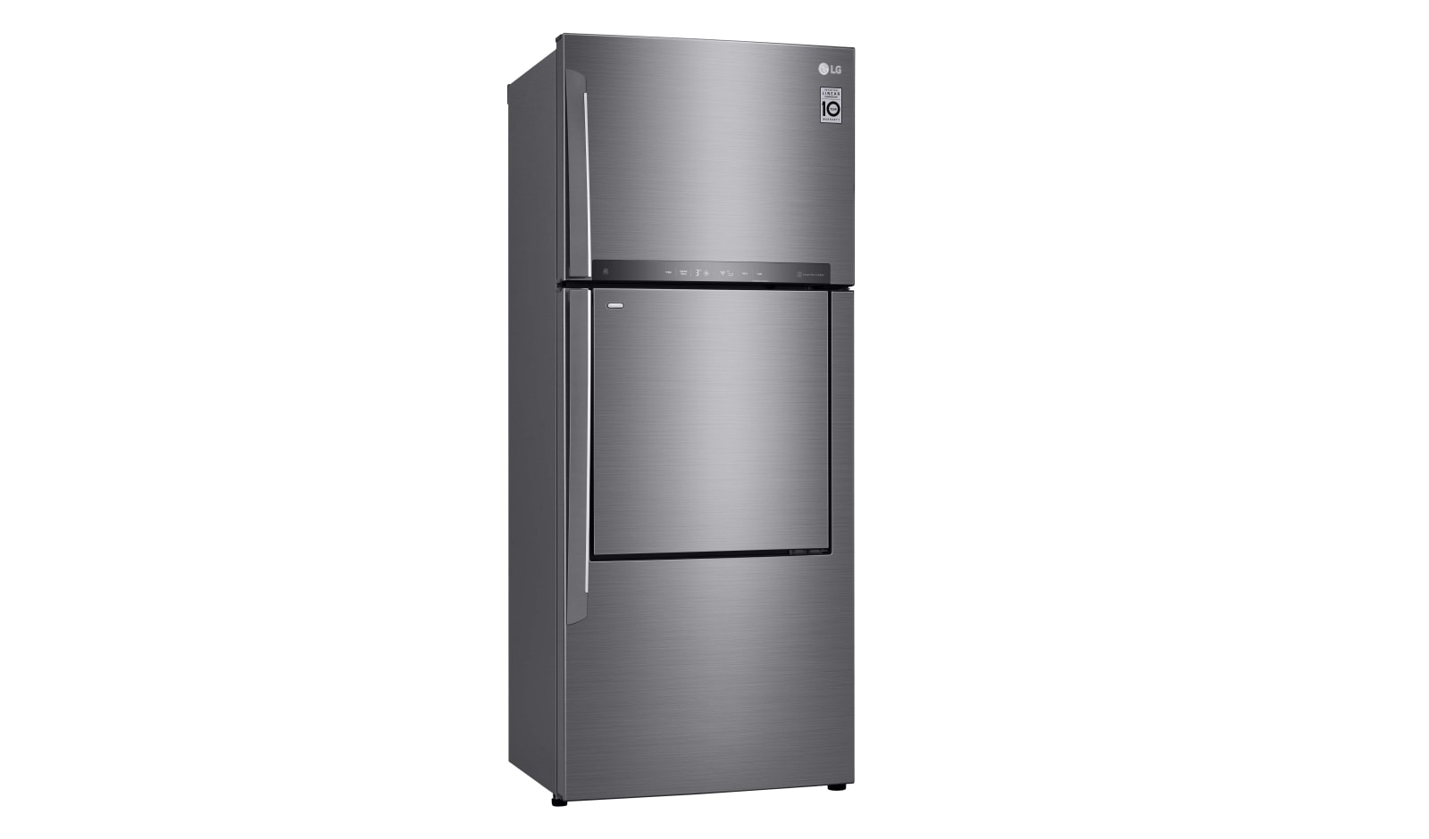 LG Nevera Top Mount Door-in-Door®, capacidad 444 LTS, No frost, Acabado Platinum silver, Tecnologia Door Cooling™, Filtro Hygiene Fresh+®, Inverter Lineal Compressor, LT41MDP