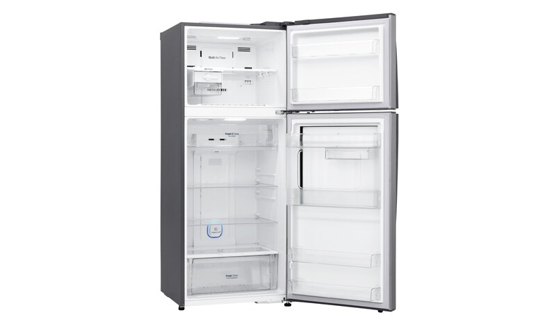 LG Nevera Top Mount Door-in-Door®, capacidad 444 LTS, No frost, Acabado Platinum silver, Tecnologia Door Cooling™, Filtro Hygiene Fresh+®, Inverter Lineal Compressor, LT41MDP