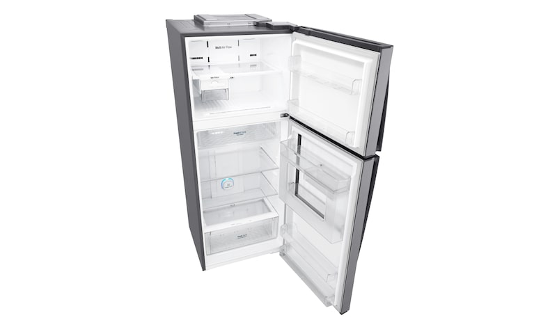 LG Nevera Top Mount Door-in-Door®, capacidad 444 LTS, No frost, Acabado Platinum silver, Tecnologia Door Cooling™, Filtro Hygiene Fresh+®, Inverter Lineal Compressor, LT41MDP