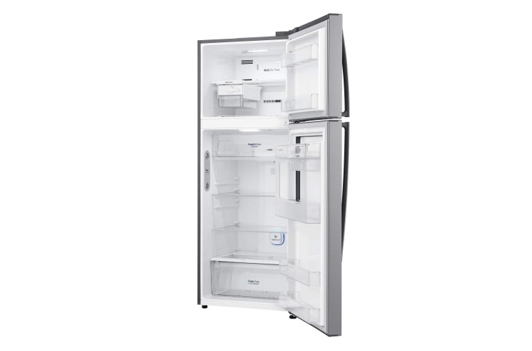 LG Nevera Top Mount Door-in-Door®, capacidad 444 LTS, No frost, Acabado Platinum silver, Tecnologia Door Cooling™, Filtro Hygiene Fresh+®, Inverter Lineal Compressor, LT41MDP