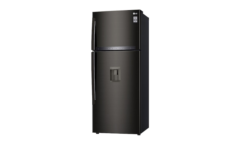 LG Nevera Top freezer , Tecnología Door Cooling™ de 437 LTS, No frost, Acabado Black Steel, Filtro Hygiene Fresh<sup>+</sup>®, LT41SGDX