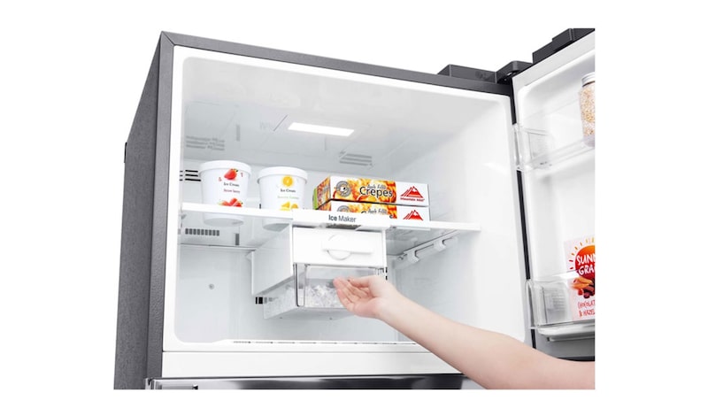 LG Nevera Top Mount Tecnologia Door Cooling™, capacidad 437 LTS, No frost, Acabado Platinum silver, Filtro Hygiene Fresh+®, Inverter Lineal Compressor, LT41SGP