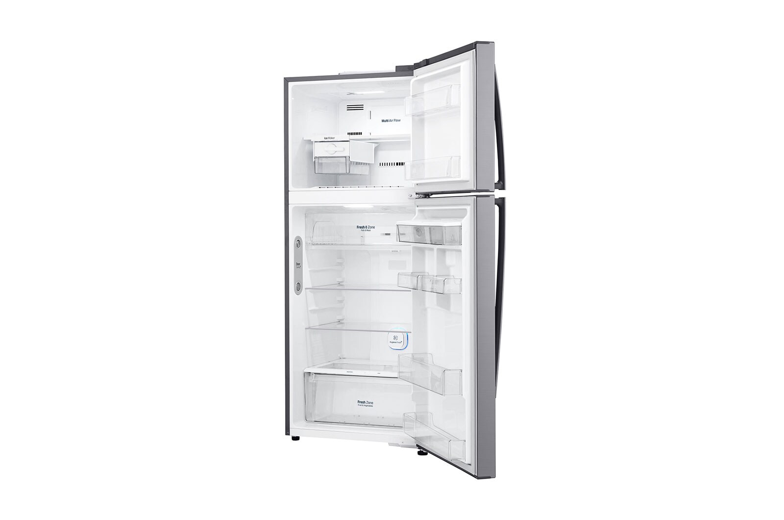 LG Nevera Top Mount, Tecnología Door Cooling™ de 437 LTS, No frost, Acabado Platinum silver, Filtro Hygiene Fresh+®, Inverter Lineal Compressor, LT41SGPX