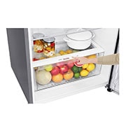 LG Nevera Top Mount, Tecnología Door Cooling™ de 437 LTS, No frost, Acabado Platinum silver, Filtro Hygiene Fresh+®, Inverter Lineal Compressor, LT41SGPX