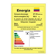 LG Nevera Top Mount, Tecnología Door Cooling™ de 437 LTS, No frost, Acabado Platinum silver, Filtro Hygiene Fresh+®, Inverter Lineal Compressor, LT41SGPX