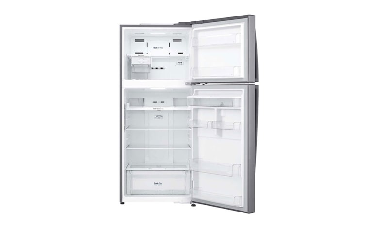 LG Nevera Top Mount Tecnologia Door Cooling™, capacidad 437 LTS, No frost, Acabado Platinum silver, Inverter Lineal Compressor, LT41WGP
