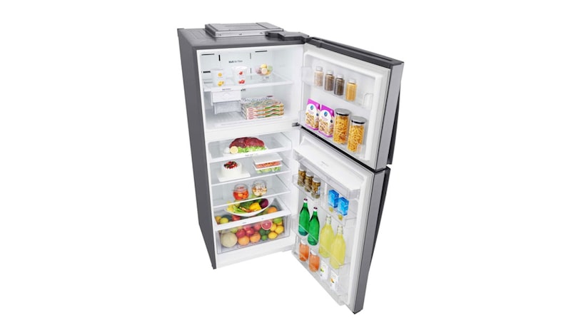 LG Nevera Top Mount Tecnologia Door Cooling™, capacidad 437 LTS, No frost, Acabado Platinum silver, Inverter Lineal Compressor, LT41WGP