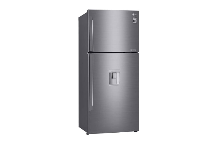 LG Nevera Top Mount Tecnologia Door Cooling™, capacidad 437 LTS, No frost, Acabado Platinum silver, Inverter Lineal Compressor, LT41WGP
