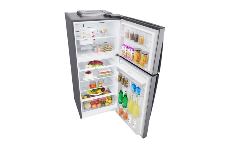 LG Nevera Top Mount Tecnologia Door Cooling™, capacidad 437 LTS, No frost, Acabado Platinum silver, Inverter Lineal Compressor, LT41WGP