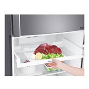 LG Nevera Top Mount, Tecnología Door Cooling™ de 437 LTS, No frost, Acabado Platinum silver, Inverter Lineal Compressor, LT41WGPX