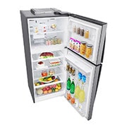 LG Nevera Top Mount, Tecnología Door Cooling™ de 437 LTS, No frost, Acabado Platinum silver, Inverter Lineal Compressor, LT41WGPX