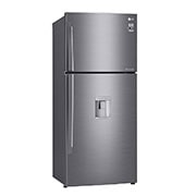 LG Nevera Top Mount, Tecnología Door Cooling™ de 437 LTS, No frost, Acabado Platinum silver, Inverter Lineal Compressor, LT41WGPX