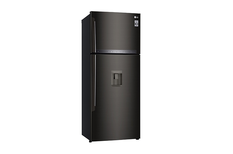 LG Nevera Top Frezzer, Tecnologia Door Cooling™, capacidad 471 LTS, acabado Black Steel, Filtro Hygiene Fresh+®, Inverter Lineal Compressor, LT44SGD