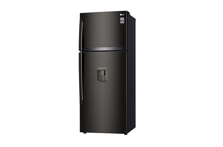 LG Nevera Top Frezzer, Tecnologia Door Cooling™, capacidad 471 LTS, acabado Black Steel, Filtro Hygiene Fresh+®, Inverter Lineal Compressor, LT44SGD