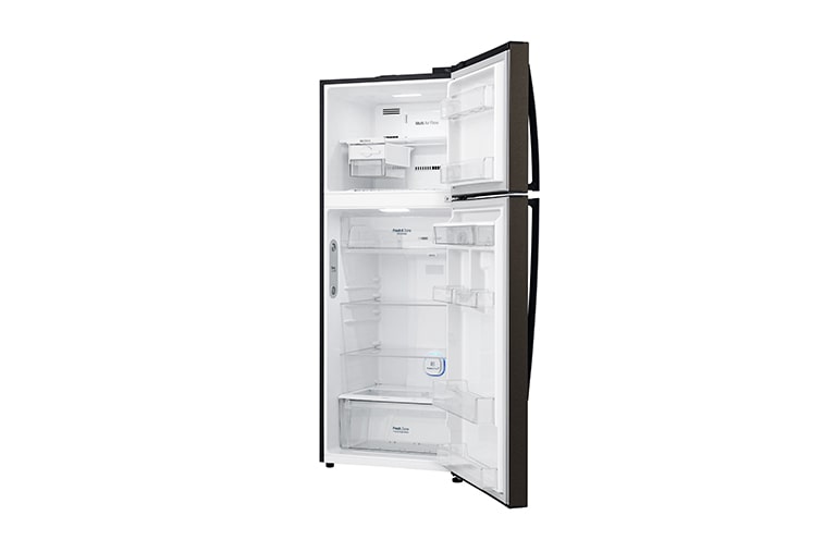 LG Nevera Top Frezzer, Tecnologia Door Cooling™, capacidad 471 LTS, acabado Black Steel, Filtro Hygiene Fresh+®, Inverter Lineal Compressor, LT44SGD
