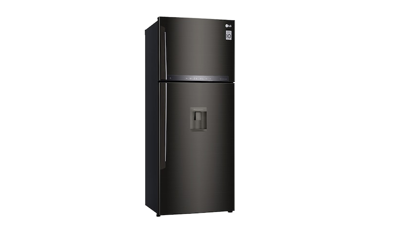 LG Nevera Top Frezzer, Tecnologia Door Cooling™, capacidad 471 LTS, acabado Black Steel, Filtro Hygiene Fresh+®, Inverter Lineal Compressor, LT44SGD