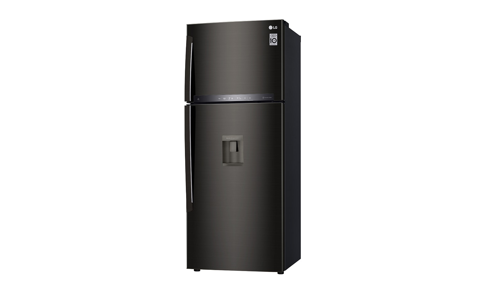LG Nevera Top Frezzer, Tecnologia Door Cooling™, capacidad 471 LTS, acabado Black Steel, Filtro Hygiene Fresh+®, Inverter Lineal Compressor, LT44SGD