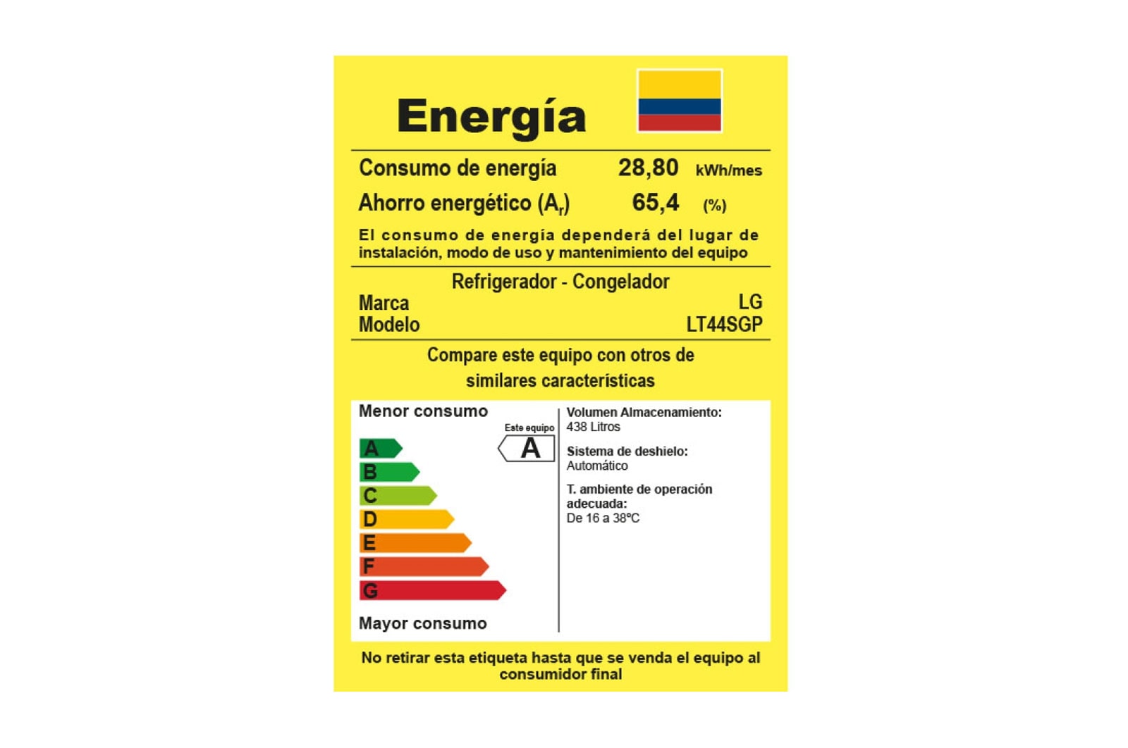 LG Nevera Top Mount Teconologia Door Cooling™, capacidad 471 LTS, No frost, Acabado Platinum silver, Filtro Hygiene Fresh+®, Inverter Lineal, LT44SGP