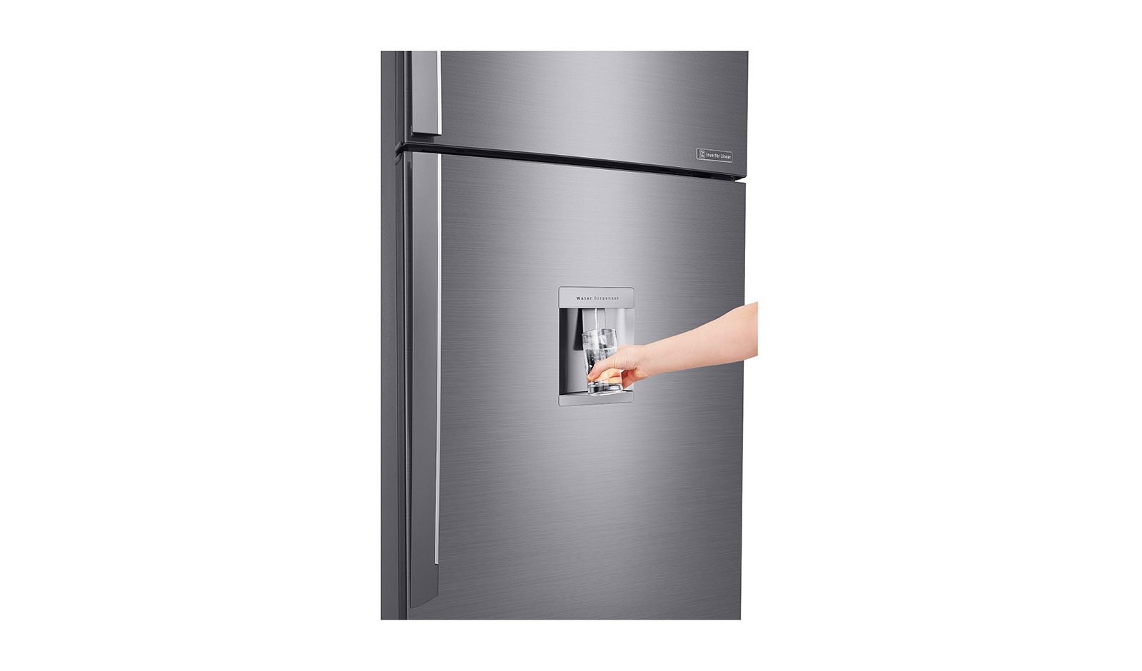 LG Nevera Top Freezer Tecnología Door Cooling™, capacidad 471 LTS acabado Platinum Silver, Filtro Hygiene Fresh+®, Inverter Lineal Compressor, LT44WGP