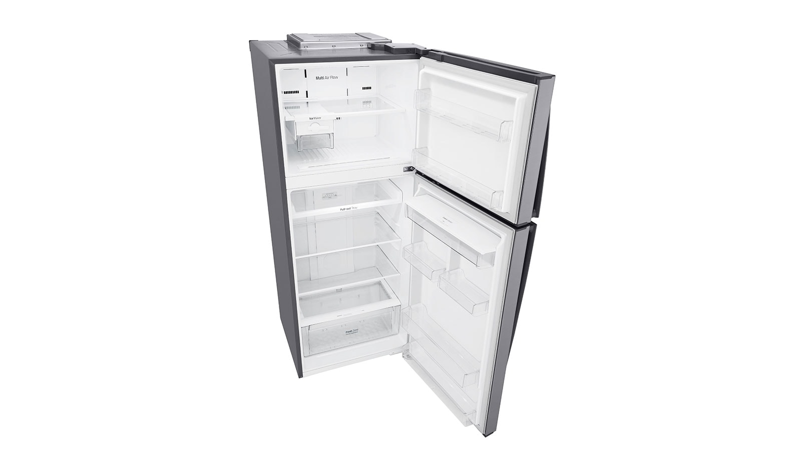 LG Nevera Top Freezer Tecnología Door Cooling™, capacidad 471 LTS acabado Platinum Silver, Filtro Hygiene Fresh+®, Inverter Lineal Compressor, LT44WGP