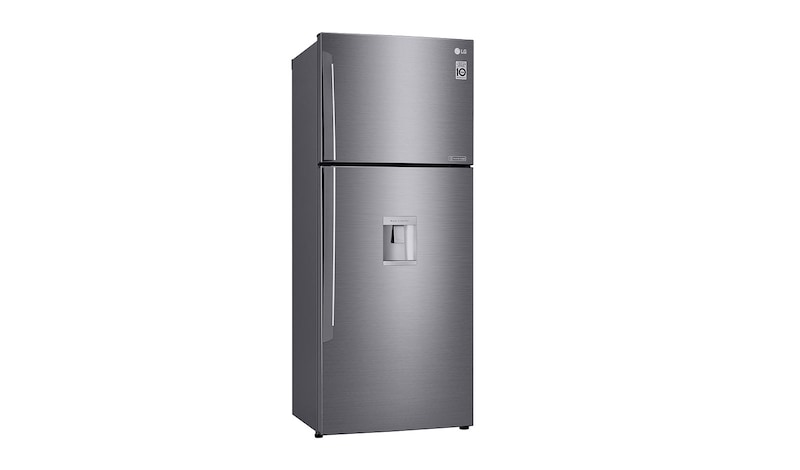 LG Nevera Top Freezer Tecnología Door Cooling™, capacidad 471 LTS acabado Platinum Silver, Filtro Hygiene Fresh+®, Inverter Lineal Compressor, LT44WGP