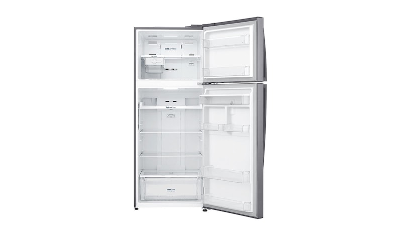 LG Nevera Top Freezer Tecnología Door Cooling™, capacidad 471 LTS acabado Platinum Silver, Filtro Hygiene Fresh+®, Inverter Lineal Compressor, LT44WGP